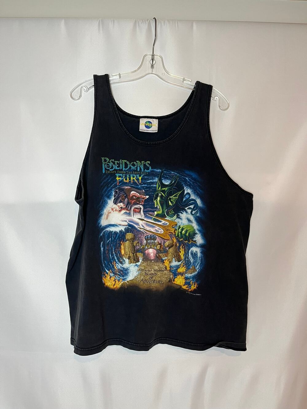 Universal Studios Poseidon’s Fury “Escape From the Lost City” Tank - needs size